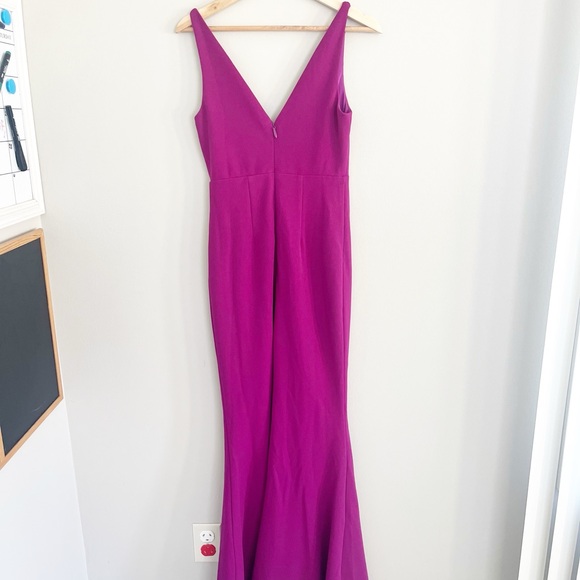 Lulus Melora Magenta Sleeveless Maxi Dress - Picture 4 of 9